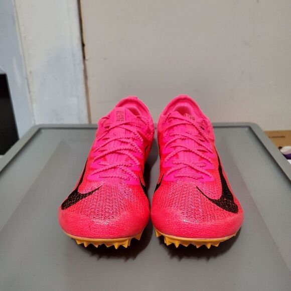 Nike Zoom Superfly Elite 2 Mens Sz 7.5 Sprinter Shoe Pink/Black New With Bag - Picture 3 of 13